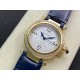 Cartier-Pasha Ladies 35mm WGPA0013 YG/LE White/Num Diam 3KF 1847