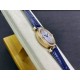 Cartier-Pasha Ladies 35mm WGPA0013 YG/LE White/Num Diam 3KF 1847