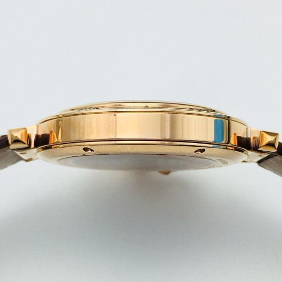 Cartier-Pasha Man 41mm RG/LE White/Num GBF 9015