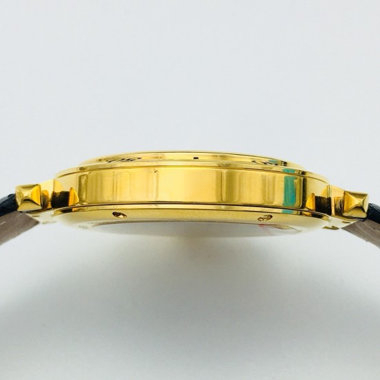 Cartier-Pasha Man 41mm YG/LE White/Num GBF 9015