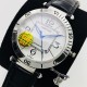 Cartier-Pasha Man 41mm SS/LE White/Num GBF 9015