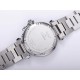Cartier-Pasha Ladies 35mm SS/SS Black/Num V9F A2892