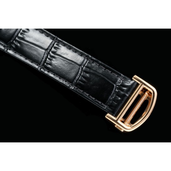 Cartier-Pasha Men(41mm)/Ladies(35mm) RG/LE White/Num KDY Original 9015 Movement