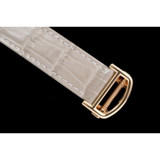 Cartier-Pasha Men(41mm)/Ladies(35mm) RG/LE White/Num KDY Original 9015 Movement