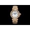 Cartier-Pasha Ladies 35mm Diam RG/RG White/Num KDY Original 9015 Movement