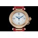 Cartier-Pasha Ladies 35mm Diam RG/LE White/Num KDY Original 9015 Movement