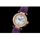 Cartier-Pasha Ladies 35mm Diam RG/LE White/Num KDY Original 9015 Movement