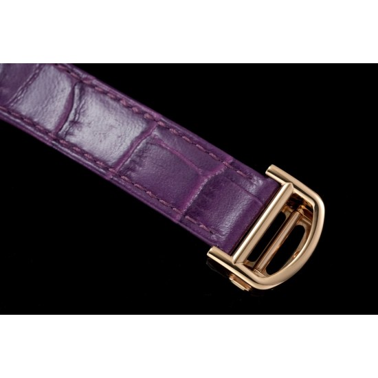 Cartier-Pasha Ladies 35mm Diam RG/LE White/Num KDY Original 9015 Movement