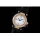 Cartier-Pasha Ladies 35mm Diam RG/LE White/Num KDY Original 9015 Movement