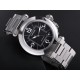 Cartier-Pasha Ladies W31074M7 35mm SS/SS Black/Num TWCF A2892