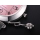 Cartier-Pasha Ladies W31074M7 35mm SS/SS Pink/Num TWCF A2892