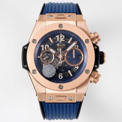 Hublot-Big Bang Unico 42mm RG/RU Skeleton Blue Dial BBF HUB1280