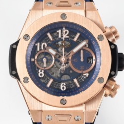 Hublot-Big Bang Unico 42mm RG/RU Skeleton Blue Dial BBF HUB1280