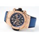 Hublot-Big Bang Unico 42mm RG/RU Skeleton Blue Dial BBF HUB1280
