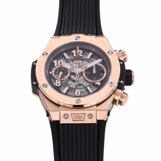 Hublot-Big Bang Unico 42mm RG/RU Skeleton Black Dial BBF HUB1280