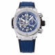 Hublot-Big Bang Unico 42mm TI/RU Skeleton Blue Dial BBF HUB1280