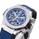 Hublot-Big Bang Unico 42mm TI/RU Skeleton Blue Dial BBF HUB1280