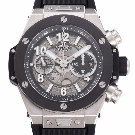 Hublot-Big Bang Unico 42mm Ceramic TI/RU Skeleton dial BBF HUB1280