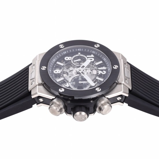 Hublot-Big Bang Unico 42mm Ceramic TI/RU Skeleton dial BBF HUB1280