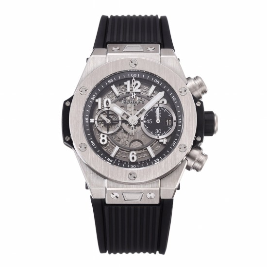 Hublot-Big Bang Unico 42mm TI/RU Skeleton Black Dial BBF HUB1280