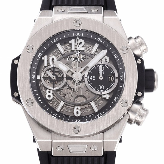 Hublot-Big Bang Unico 42mm TI/RU Skeleton Black Dial BBF HUB1280