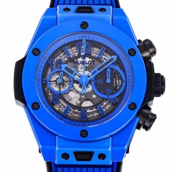 Hublot-Big Bang Unico 42mm Blue Magic Ceramic/RU Skeleton dial BBF A1280