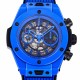 Hublot-Big Bang Unico 42mm Blue Magic Ceramic/RU Skeleton dial BBF A1280