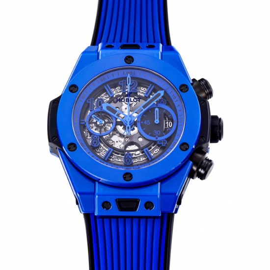 Hublot-Big Bang Unico 42mm Blue Magic Ceramic/RU Skeleton dial BBF A1280