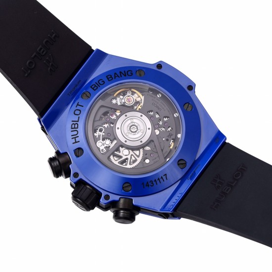 Hublot-Big Bang Unico 42mm Blue Magic Ceramic/RU Skeleton dial BBF A1280