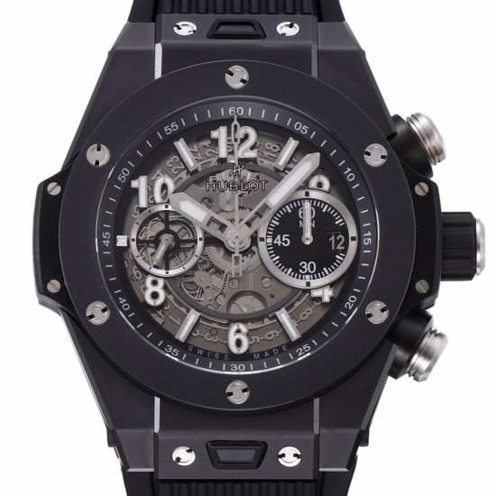 Hublot-Big Bang Unico 42mm Black Ceramic/RU Skeleton Dial BBF HUB1280