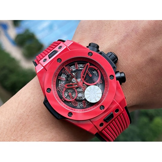 Hublot-Big Bang Unico Red Magic Ceramic 42mm Seketon/Num BBF HUB1280