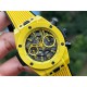 Hublot-Big Bang Unico 42mm Yellow Magic Ceramic/RU Skeleton Dial BBF A1280