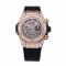 Hublot-Big Bang Unico 44mm Gems Bezel Titanium/RG/Diams Rubber BBF A1280