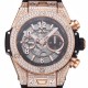 Hublot-Big Bang Unico 44mm Diams Bezel Titanium/RG/Diams Rubber BBF A1280