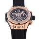 Hublot-Big Bang Unico 44mm Diams Bezel Titanium/RG Rubber BBF A1280