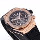 Hublot-Big Bang Unico 44mm Diams Bezel Titanium/RG Rubber BBF A1280