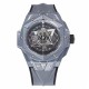 Hublot-Big Bang Sang Bleu II 45mm Grey Ceramic Skeleton Dial BBF A1240