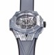 Hublot-Big Bang Sang Bleu II 45mm Grey Ceramic Skeleton Dial BBF A1240