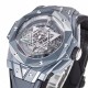 Hublot-Big Bang Sang Bleu II 45mm Grey Ceramic Skeleton Dial BBF A1240