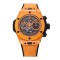 Hublot-Big Bang Unico 42mm Orange Magic Ceramic/RU Skeleton Dial BBF A1280