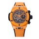 Hublot-Big Bang Unico 42mm Orange Magic Ceramic/RU Skeleton Dial BBF A1280