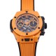 Hublot-Big Bang Unico 42mm Orange Magic Ceramic/RU Skeleton Dial BBF A1280