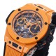 Hublot-Big Bang Unico 42mm Orange Magic Ceramic/RU Skeleton Dial BBF A1280