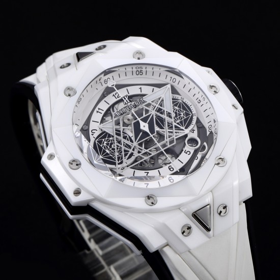 Hublot-Big Bang Sang Bleu Ceramic/RU White/Num BBF A1240