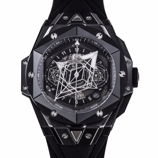 Hublot-Big Bang Sang Bleu Ceramic/RU Black/Num BBF A1240