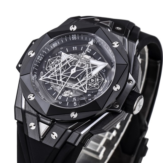 Hublot-Big Bang Sang Bleu Ceramic/RU Black/Num BBF A1240