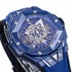 Hublot-Big Bang Sang Bleu II 45mm Blue Ceramic Skeleton Dial BBF A1240
