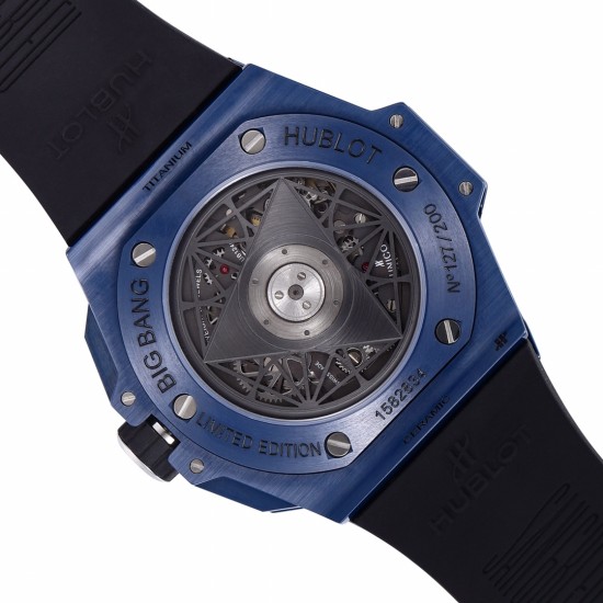Hublot-Big Bang Sang Bleu II 45mm Blue Ceramic Skeleton Dial BBF A1240