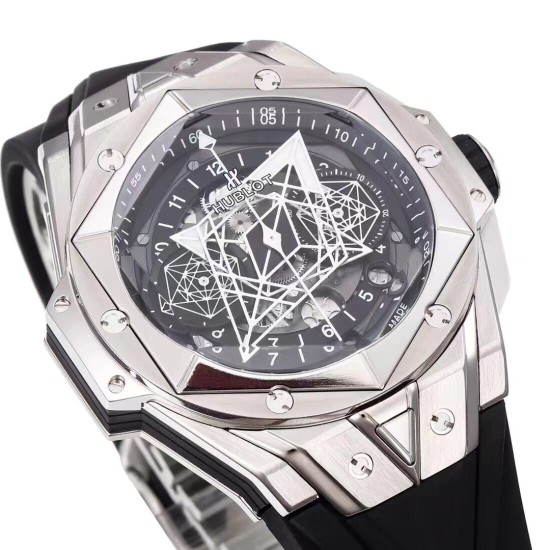 Hublot-Big Bang Sang Bleu TI/RU Black/Num BBF A1240