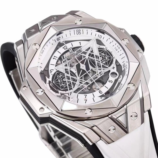 Hublot-Big Bang Sang Bleu TI/RU White/Num BBF A1240